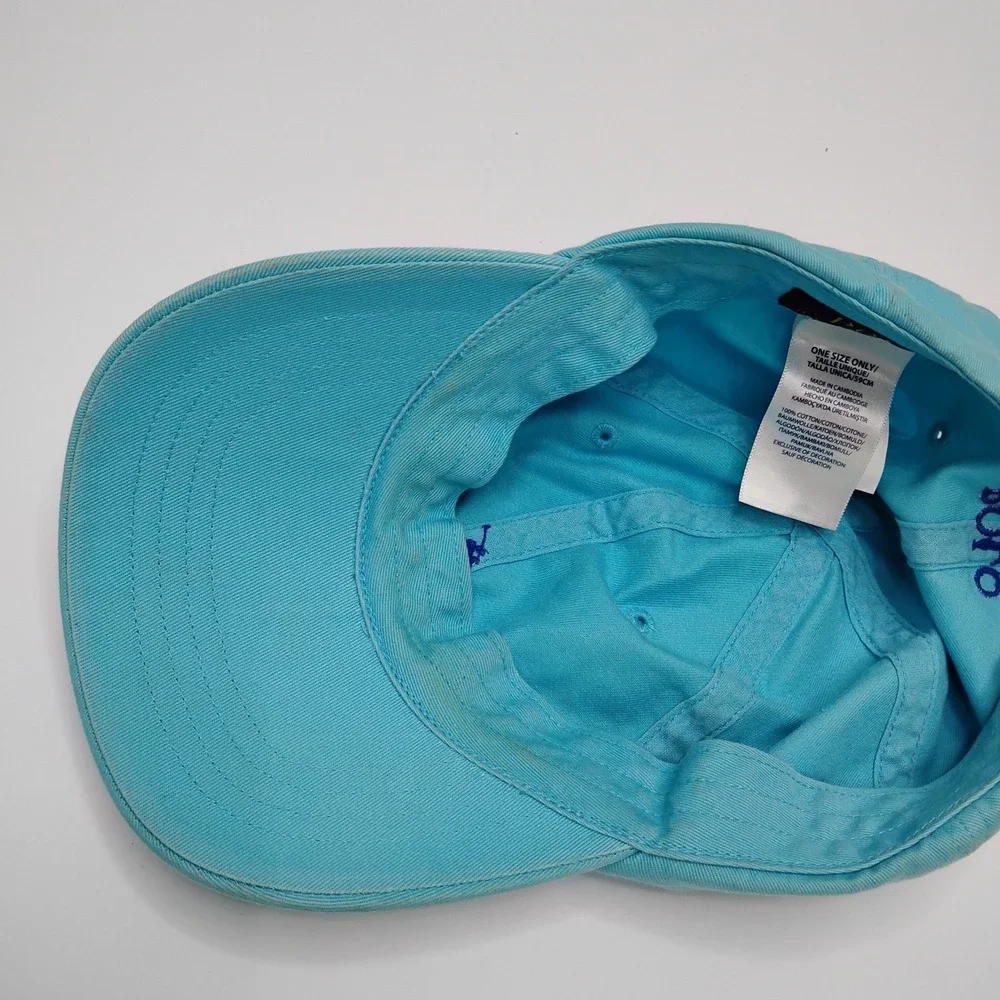 Polo Ralph Lauren Strapback Adjustable Hat Cap Light Blue